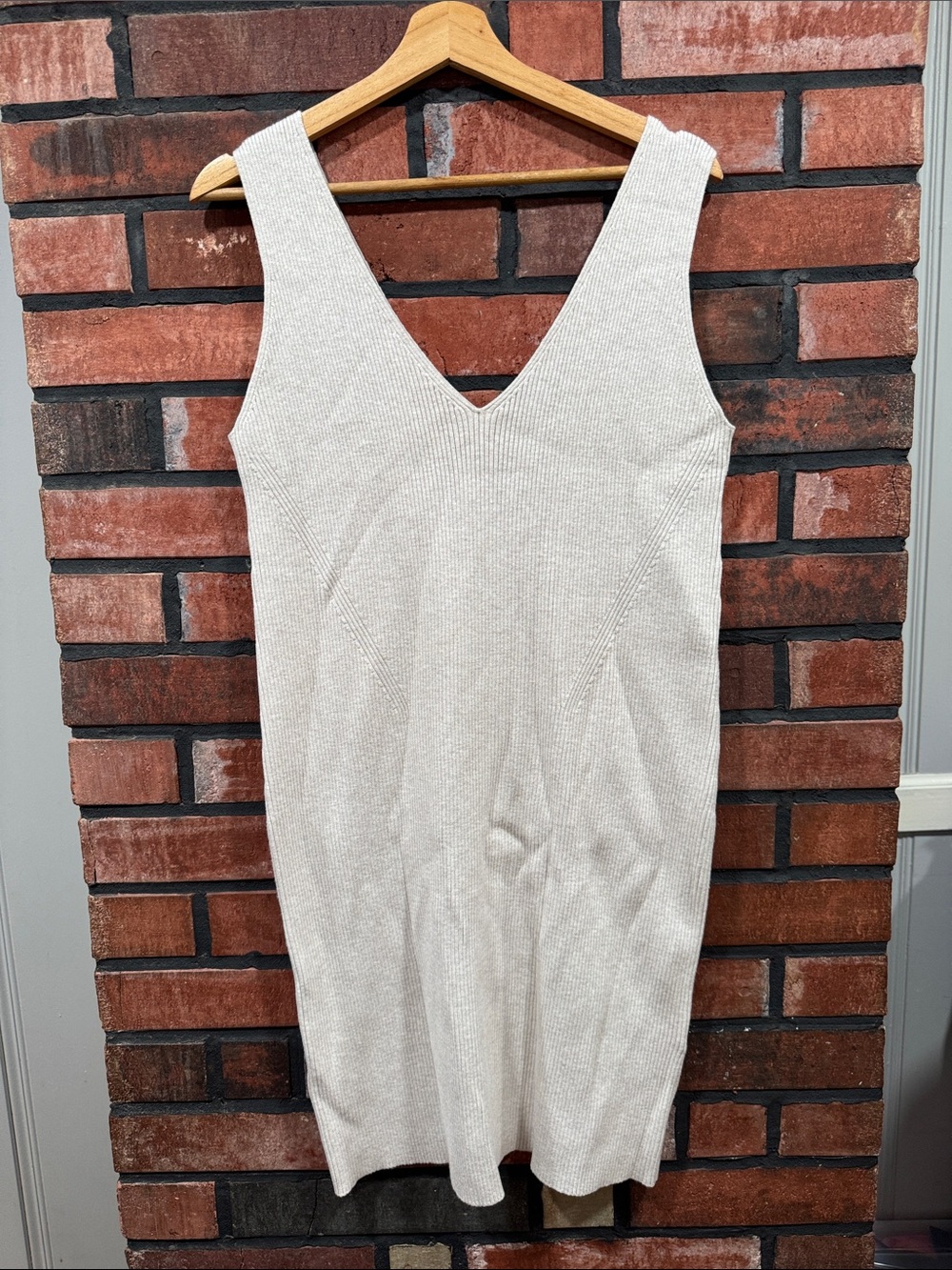 banana republic Sleeveless V-Neck Dress